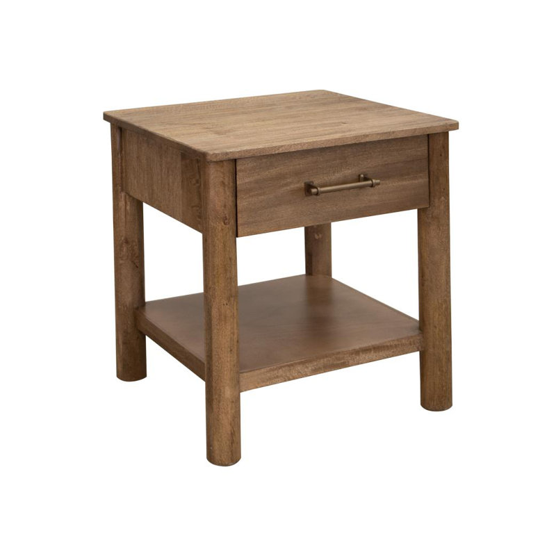 Rustic Charm 1 Drawer, End Table