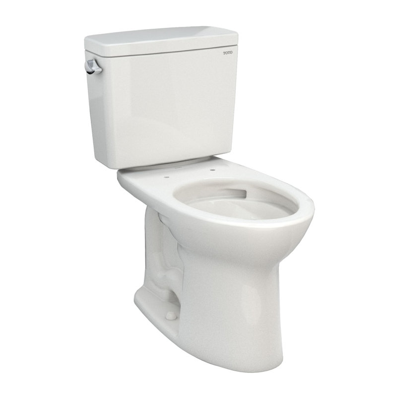 Drake® 1.28 GPF (Water Efficient) Elongated Two-Piece Toilet (Seat Not Included), Sedona Beige