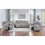 Canapé inclinable gris Sebring