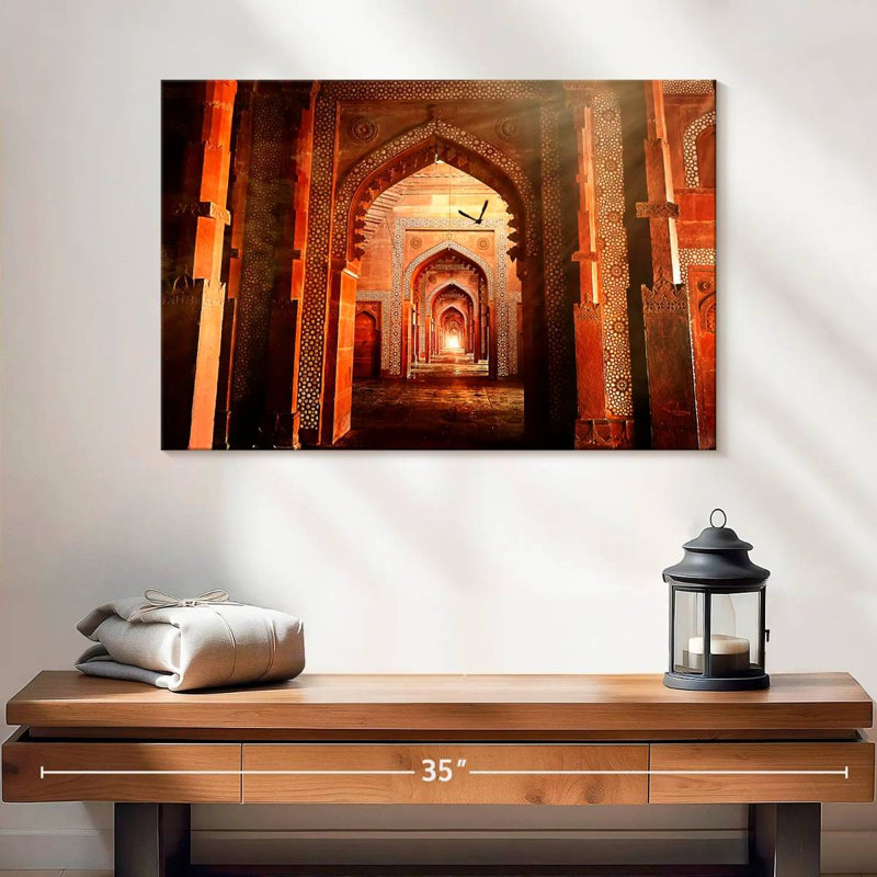 Fatehpur Sikri Arches, 16" H x 24" W