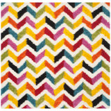Chevron Multi-Colour Area Rug
