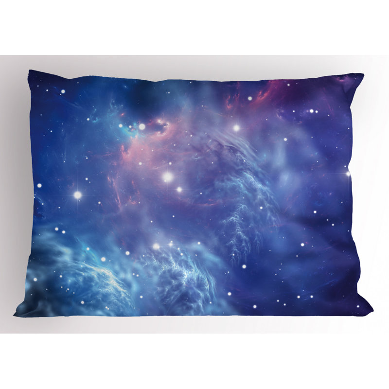 Star Polyester Sham Set, King
