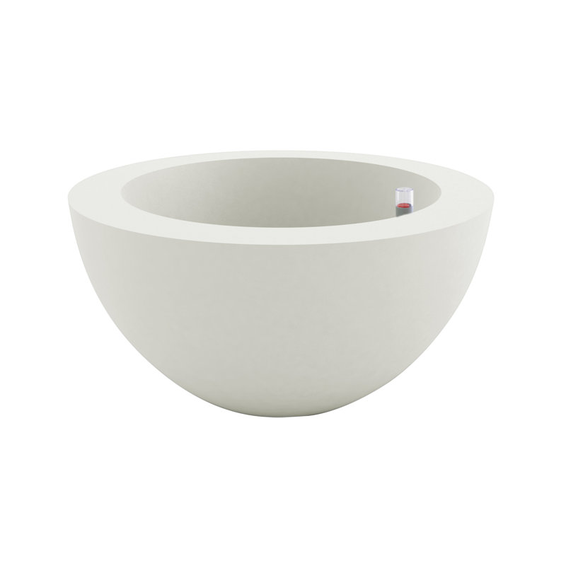 Pot à fleur en résine Sfera, 15,75 po x l 31,5 po P 31,5 po x po