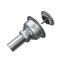 Cantrio KSS-521 Évier de cuisine à double cuve à montage en surface en acier inoxydable 304 calibre 18 de 27,75 po