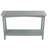 Outdoor 48'' Patio HDPE Adirondack 2-Tier Shelf Console Table, Rectangular Table Side Table, All-Weather Resistance-1156715851