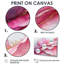 Fondations fluides de Rosa I - art mural abstrait en marbre-642300316-642300323-642300320