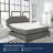 Manzanita 15" Adjustable Bed Frame with Memory Foam Mattress, Foot Retainer Bar-1130552778