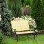 Banc oscillant d'extérieur pour 2 personnes Outsunny