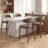 Upholstered Counter Height Bar Stool with Solid Wood legs-802183087-802183084