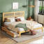 King Size Bed With Rattan Headboard-1456639398-1456639397