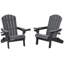Ensemble de chaises pliantes Adirondack -1649768755