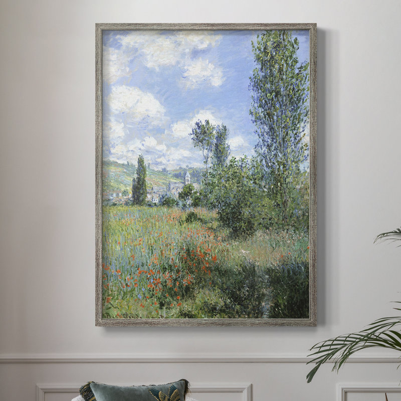 Reproduction encadrée vintage en bois massif XXXVIII