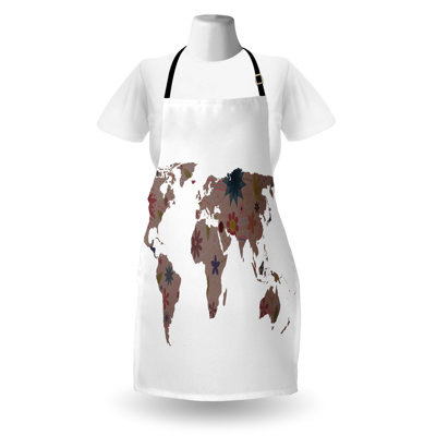 No Pattern Bib Apron
