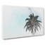 Lone Palm Tree In Abstract - Wrapped Canvas Print-55308344