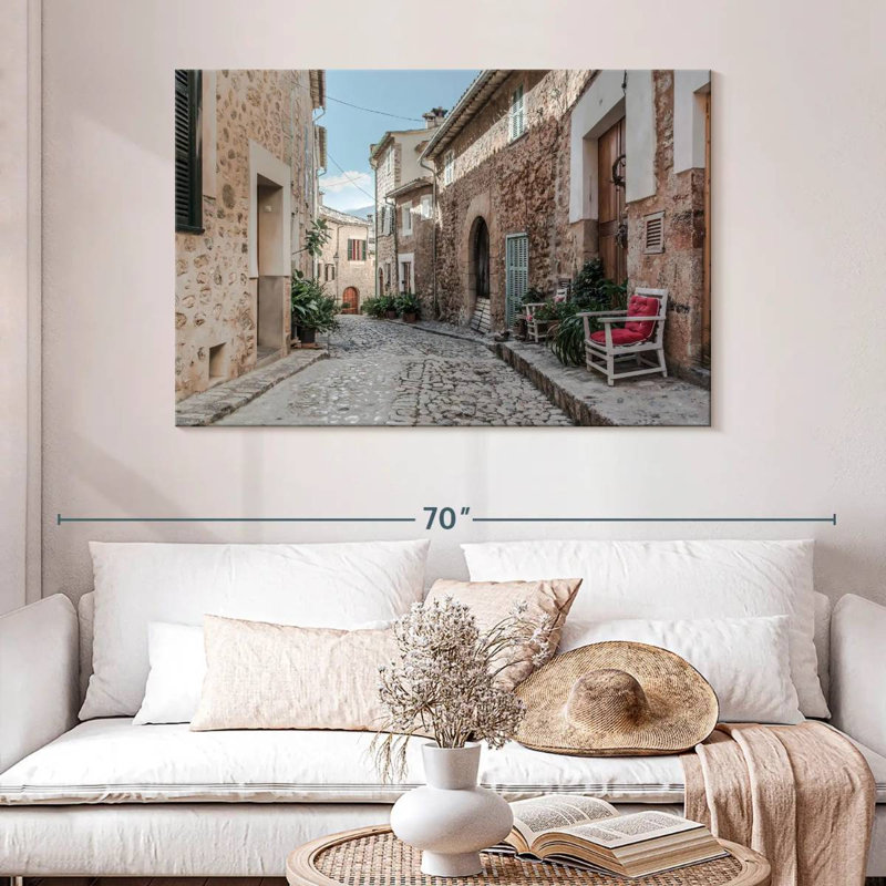 Kavia pavé rue espagnole, H 32 po x l 48 po