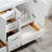 60'' Double Bathroom Vanity with Marble Top-425926531