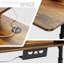 Kathreen Adjustable Metal Base Computer Desk