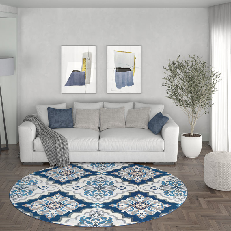 Albertina Indoor Rug, Round 5'3"