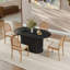 Ensemble de table de salle à manger extensible Mid-Century-40367477-40367473-40367472