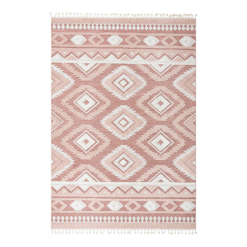 Johnsy Geometric Indoor Rug, Rectangle 10' x 14'1"