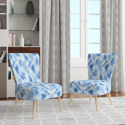 Chaise d'appoint Abstract - Blue Breeze