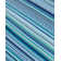 Rainbow Collection Outdoor Rug Striped Design in Blue