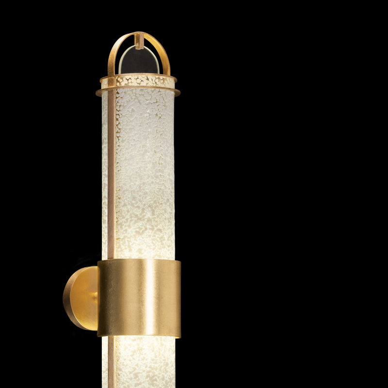 Bond LED Wallchiere, White, Gold