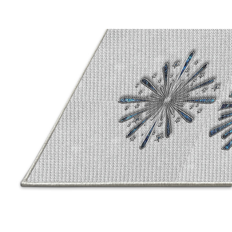 Tapis gris, Rectangle 5 pi x 7 pi