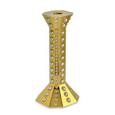 Pearla Resin Candlestick