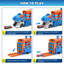 Camion de transport de dinosaures avec rail de pliage Catapult