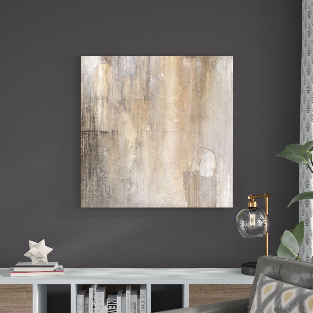 Neutral Palette Study #2 8x8 Canvas unframed by JD Logan Fine Art