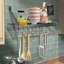 RACK IT UP! Bookshelf Wall Mounted Pot Rack