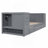 Twin Size Daybed With Storage Arms, Trundle And Charging Station-847610414