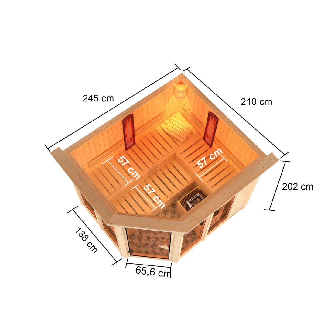 Sauna Ava (Eckeinstieg)