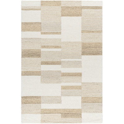 Kardelen Hand Tufted Wool Geometric Indoor Rug