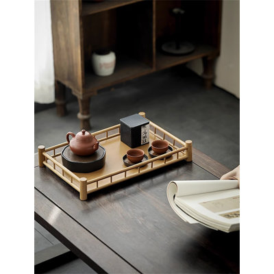 Plateau en bambou
