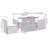 Vidaxl Garden Sofa Set  PE Rattan 6 Piece Set