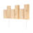 18 In. W X 7 In. H X 1 In. D Cedar Wood Landscape Edging (12-pack)