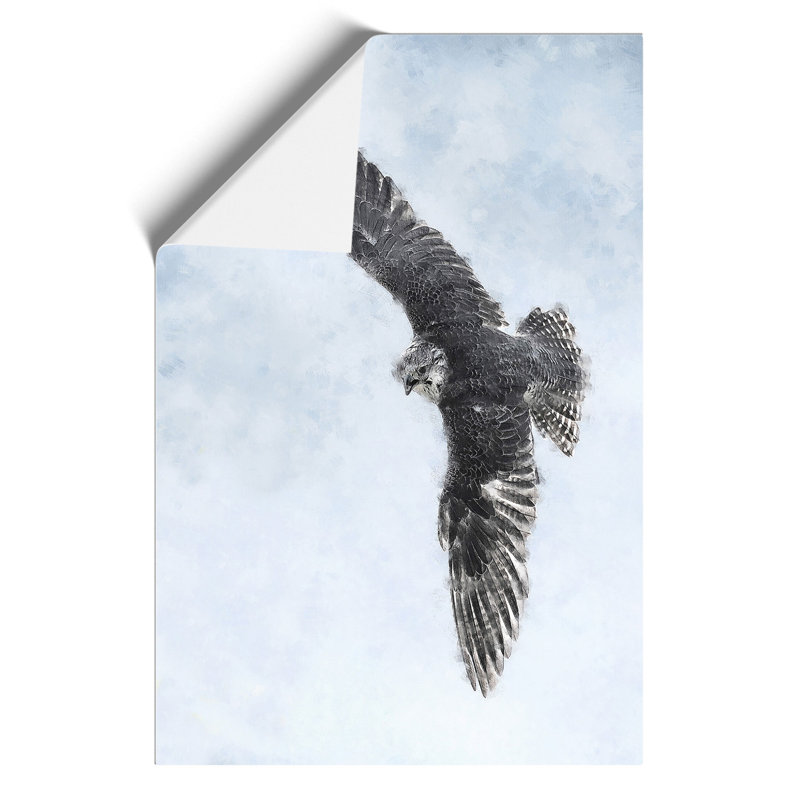Bird Of Prey - No Frame Painting, 59cm H x 42cm W x 0.1cm D