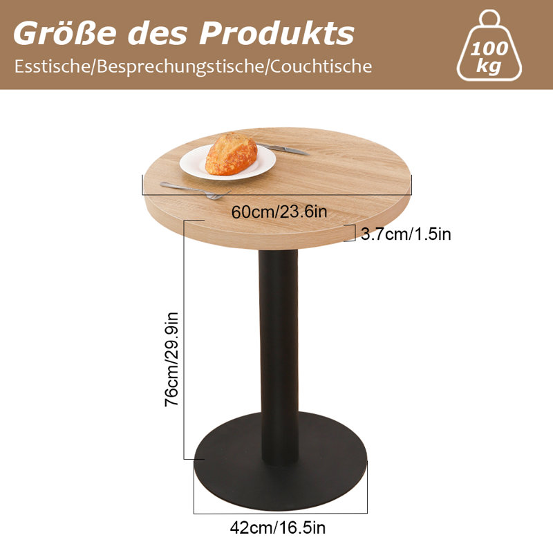 Braiden Round 60cm Restaurant Table