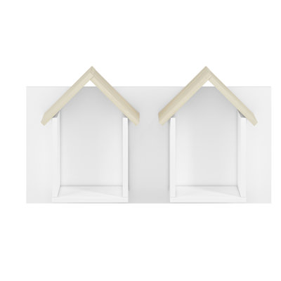 Eliora 2 Piece Triangle Floating Shelf