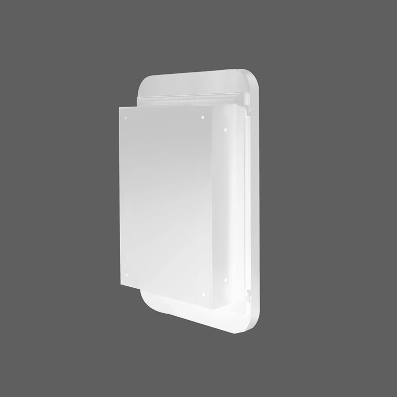 16X24 Inch Recessed Metal Framed Medicine Cabinet With Mirror And Adjustable Shelves Wall Mirror With Storage For Bathroom