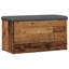 Banc de rangement vidaXL Vieux bois