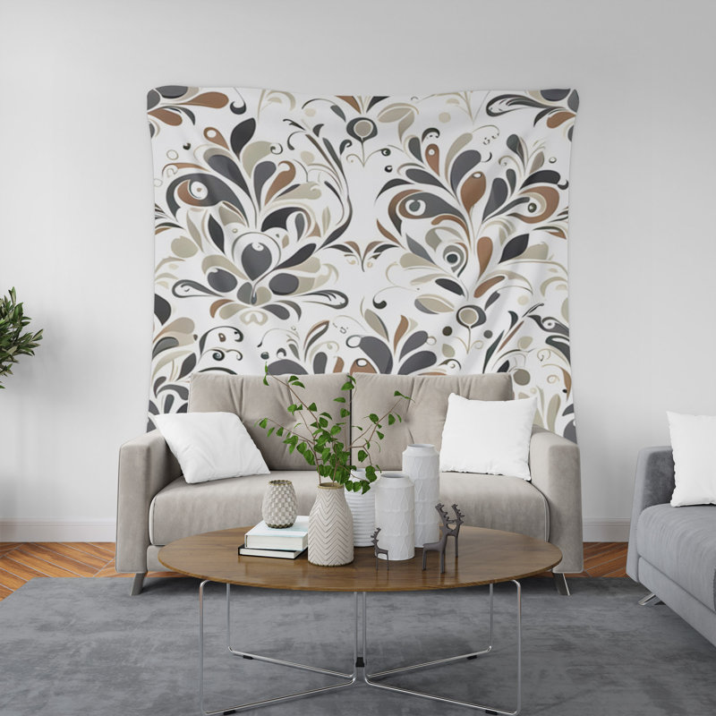 Tapisserie murale, H 88 po x l 104 po