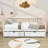 Wooden Daybed with 2 Drawers-508432282-508432283
