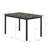 Faux Marble Top Metal Frame Dinette Table-242587322-242235521