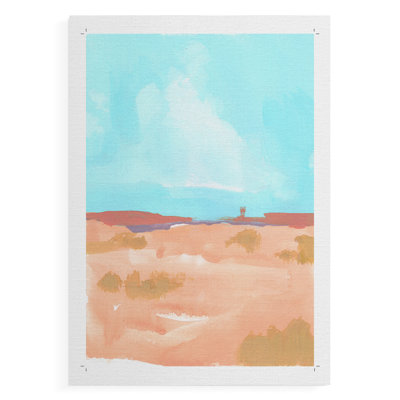 Grands espaces II - impression sur toile seulement - non encadrée