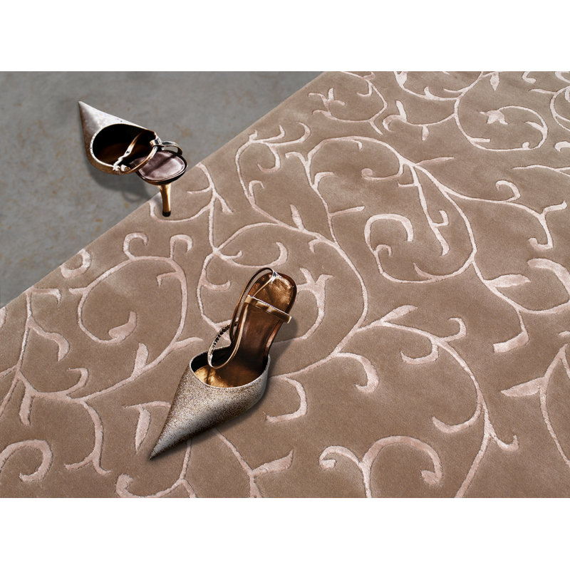 Sydney Floral Hand Knotted Area Rug, Rectangle 200 x 300cm