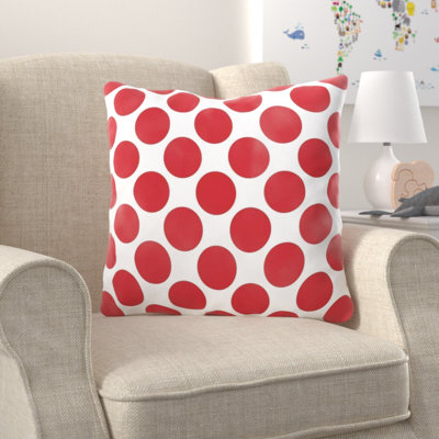 Clayhatchee Polka Dots Throw Pillow
