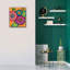 «Bright Bold Blooms 6» par Hello Angel, art mural sur toile-1117539438